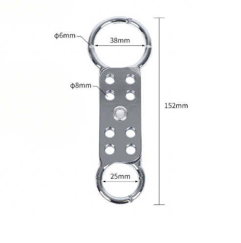 铝制双头搭扣锁